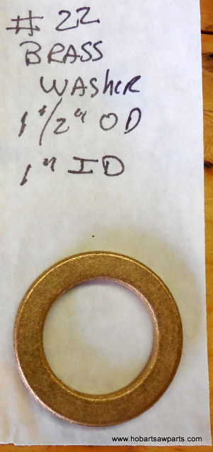 HOBART-4822-BRASS-WASHER-1-1/2"OD X 1" ID